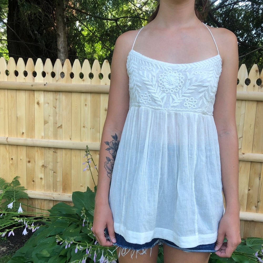 Free People Flowy Shirt